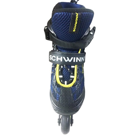 Schwinn ABEC-5 Adjustable Inline Skates Blue w/Black Frame*Kids Size 1-4 - Picture 1 of 8